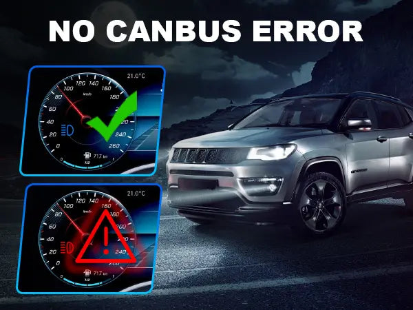 GMC Sierra 1500 LED Headlight Bulbs CANBus Error Free