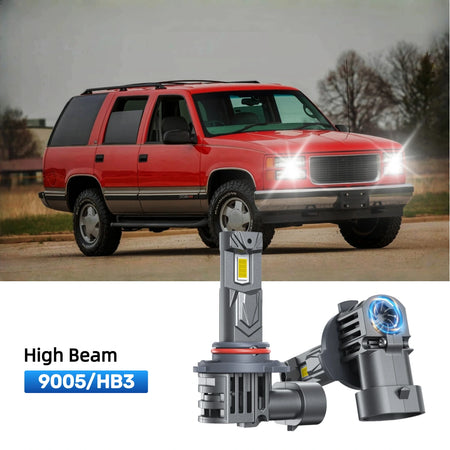 RIMTHIN 9005 LED High Beam Bulbs Fit for 1992-1999 GMC Yukon