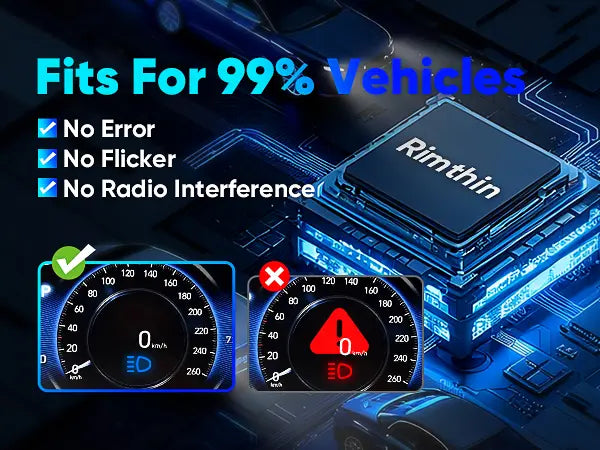 GT2 Series 9005 9006 LED Lamps are Suitable for 99% of Vehicles