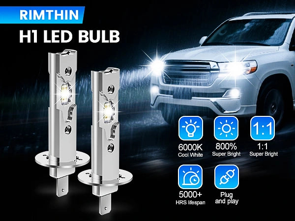 GT2 Series H1 LED Bulbs