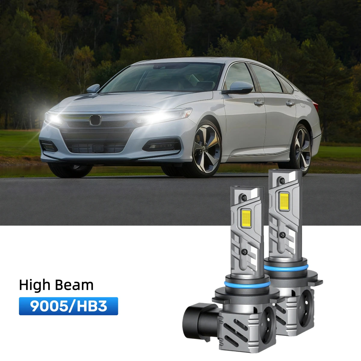 RIMTHIN 9005 LED High Beam Bulbs Fit for 2020-2021 Honda Accord