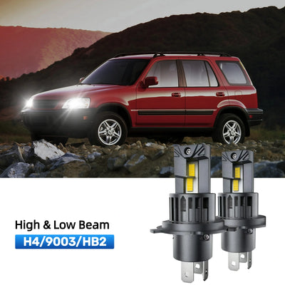 RIMTHIN H4 LED High & Low Beam Bulbs Fit for 1997-2001 Honda CR-V