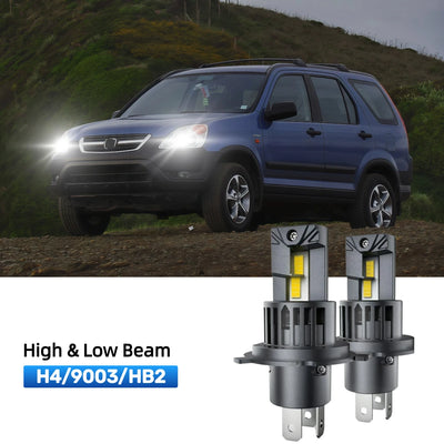RIMTHIN H4 LED High & Low Beam Bulbs Fit for 2002-2004 Honda CR-V