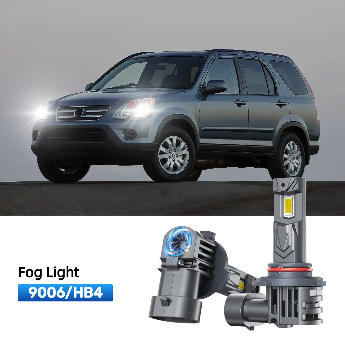 RIMTHIN 9006 LED Fog Light Bulbs Fit for 2005-2006 Honda CR-V