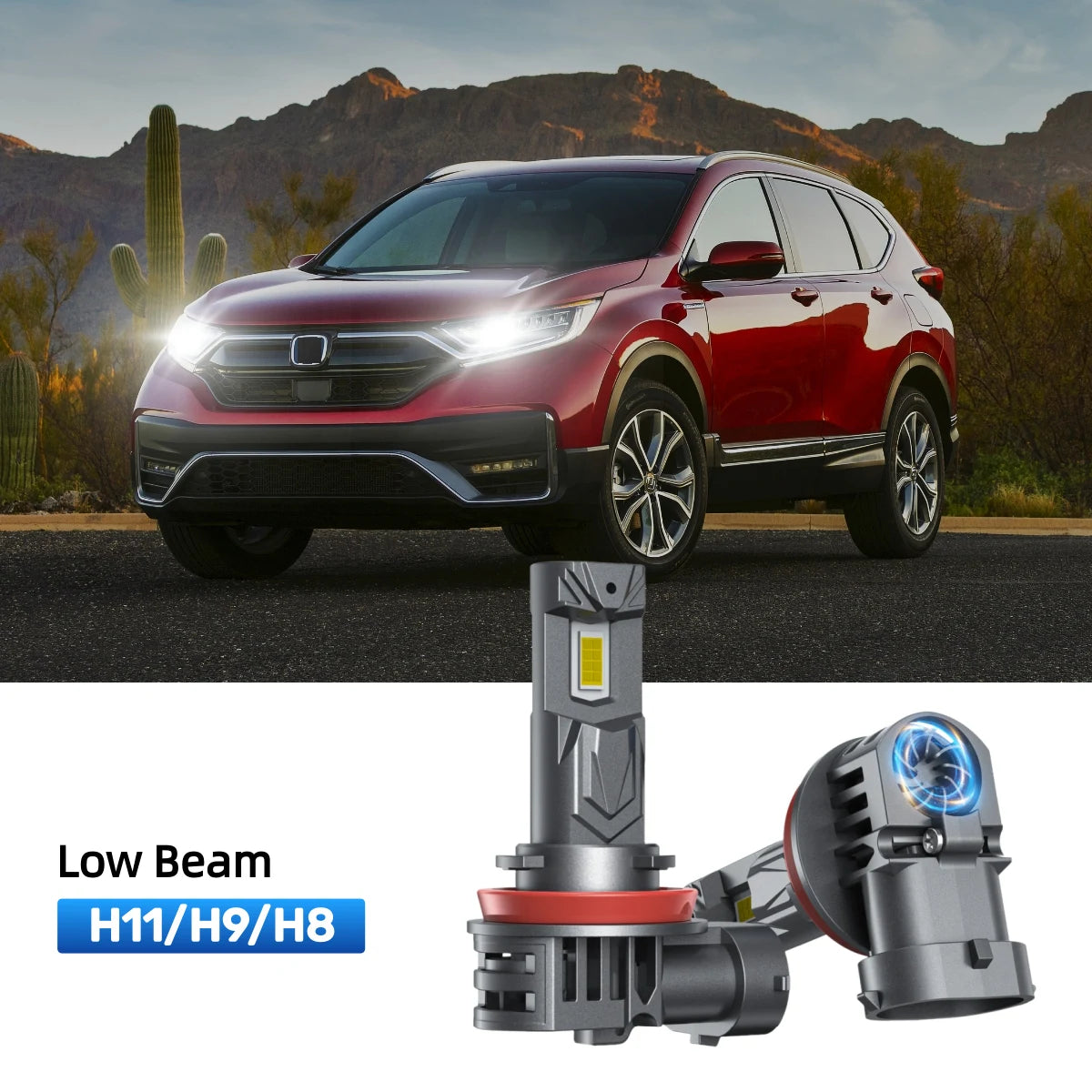 RIMTHIN H11 LED Low Beam Bulbs Fit for 2020-2022 Honda CR-V