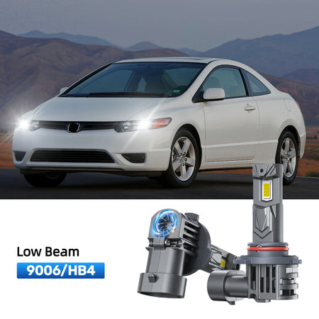 RIMTHIN 9006 LED Low Beam Bulbs Fit for 2005 Honda Civic
