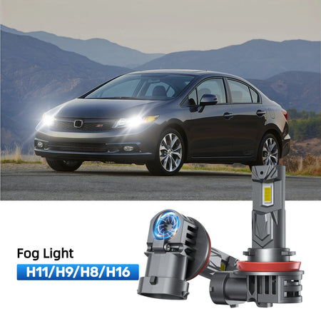 RIMTHIN H11 LED Fog Light Bulbs Fit for 2012 Honda Civic