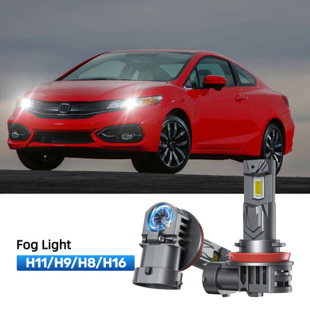RIMTHIN H11 LED Fog Light Bulbs Fit for 2014-2015 Honda Civic