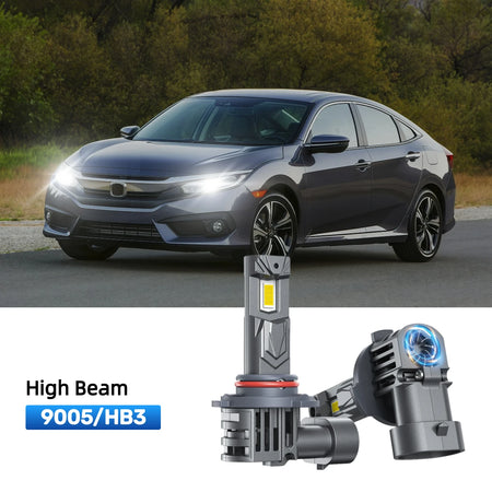 RIMTHIN 9005 LED High Beam Bulbs Fit for 2016-2020 Honda Civic