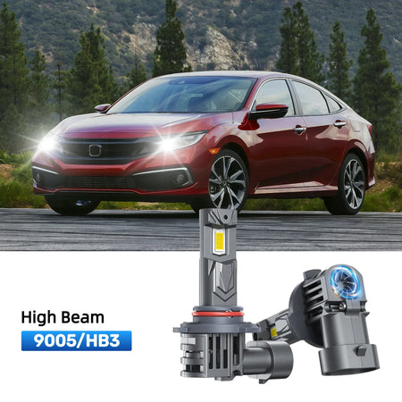 RIMTHIN 9005 LED High Beam Bulbs Fit for 2021 Honda Civic