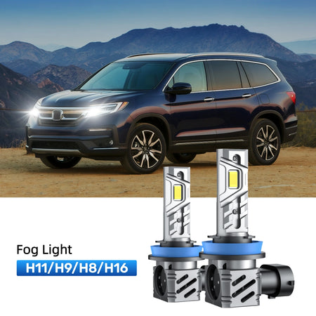 RIMTHIN H11 LED Fog Light Bulbs Fit for 2006-2018 Honda Pilot