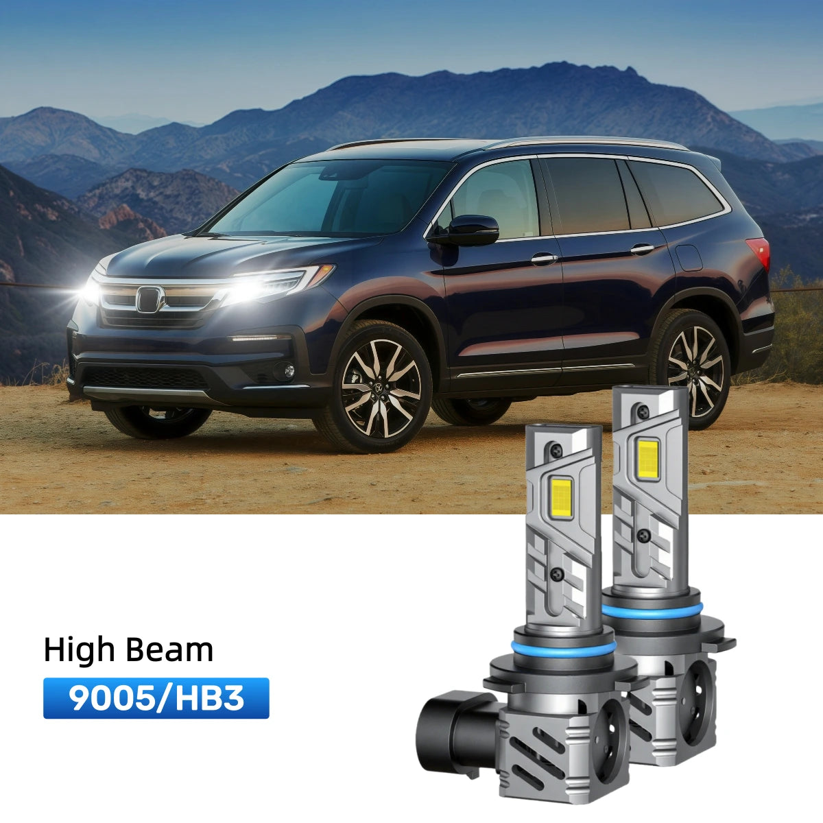 RIMTHIN 9005 LED High Beam Bulbs Fit for 2006-2018 Honda Pilot