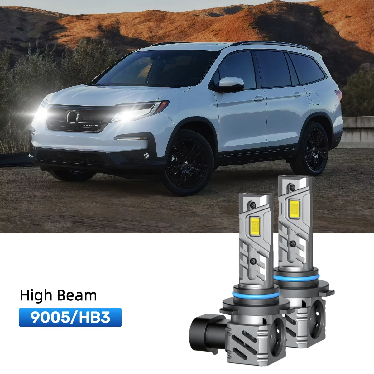 RIMTHIN 9005 LED High Beam Bulbs Fit for 2019-2021 Honda Pilot