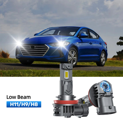 RIMTHIN H11 LED Low Beam Bulbs Fit for 2014-2016 Hyundai Elantra