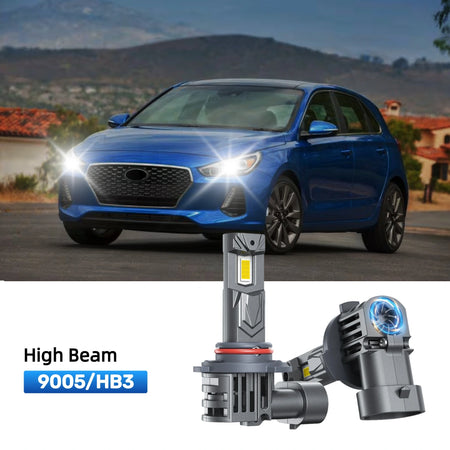 RIMTHIN 9005 LED High Beam Bulbs Fit for 2018-2020 Hyundai Elantra GT 