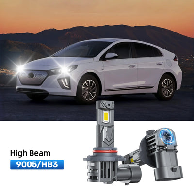 RIMTHIN 9005 LED High Beam Bulbs Fit for 2021-2022 Hyundai Loniq