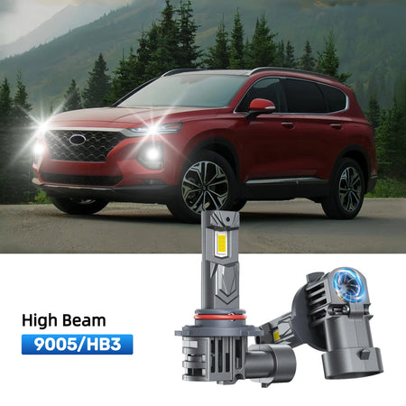 RIMTHIN 9005 LED High Beam Bulbs Fit for 2019-2020 Hyundai Santa Fe