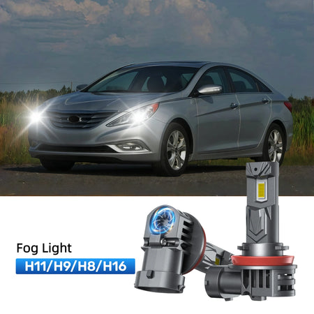 RIMTHIN H11 LED Fog Light Bulbs Fit for 2011-2012 Hyundai Sonata