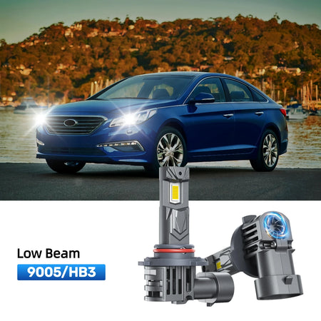 RIMTHIN 9005 LED Low Beam Bulbs Fit for 2015 Hyundai Sonata