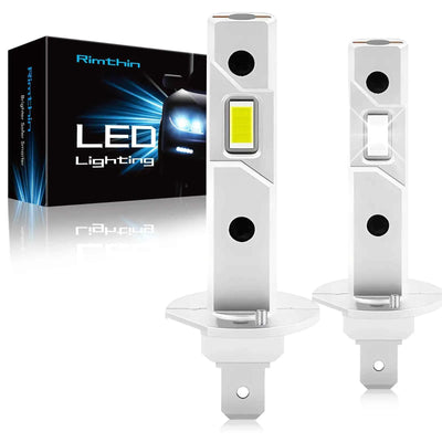 Rimthin XM1 H1 LED Headlight Bulbs 6000K Cool White 16000LM 60W IP67 Pack of 2