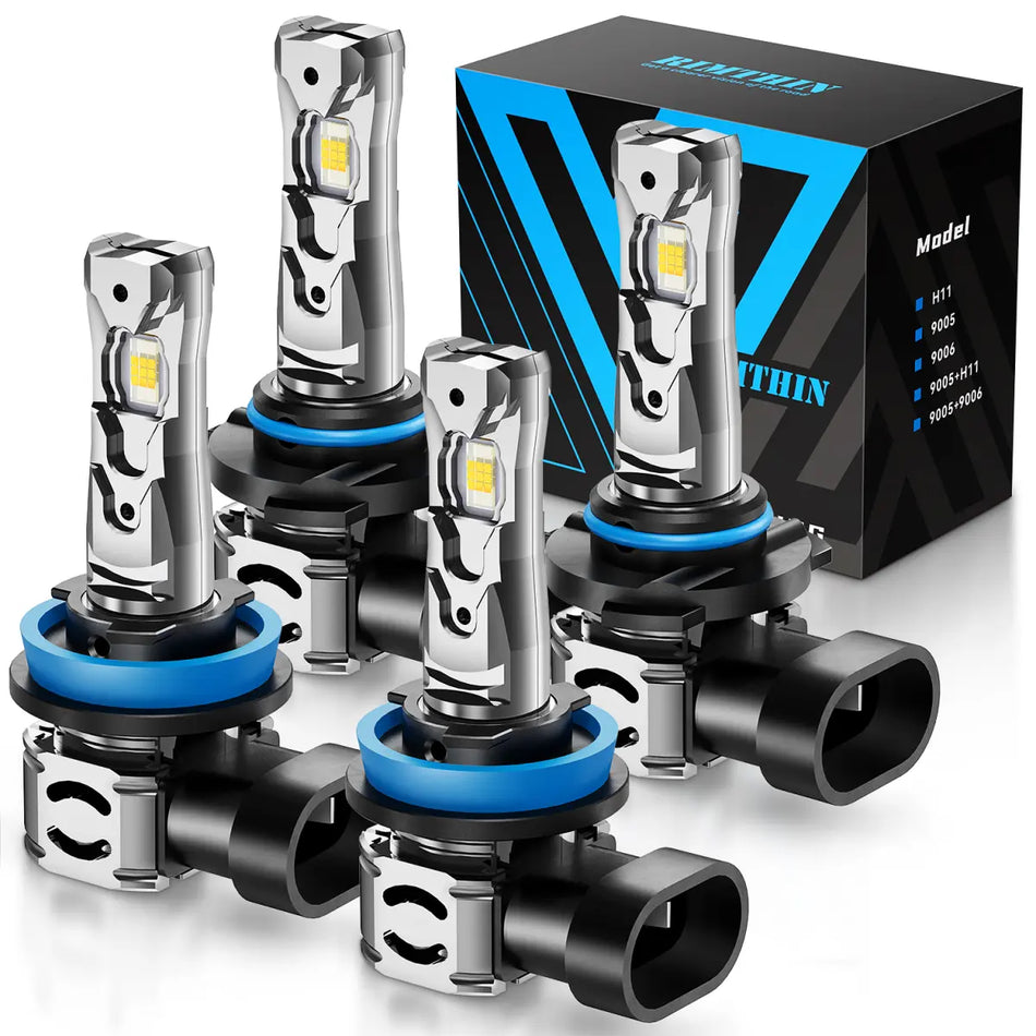RIMTHIM 9005/HB3+H11/H9/H8 LED Headlights | Advanced Optics - RIMTHIN