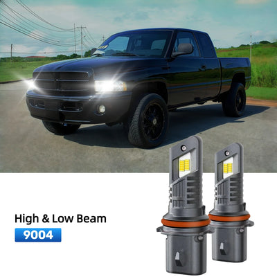 RIMTHIN 9004 LED High & Low Beam Bulbs Fit for 1999-2001 Dodge Ram 1500