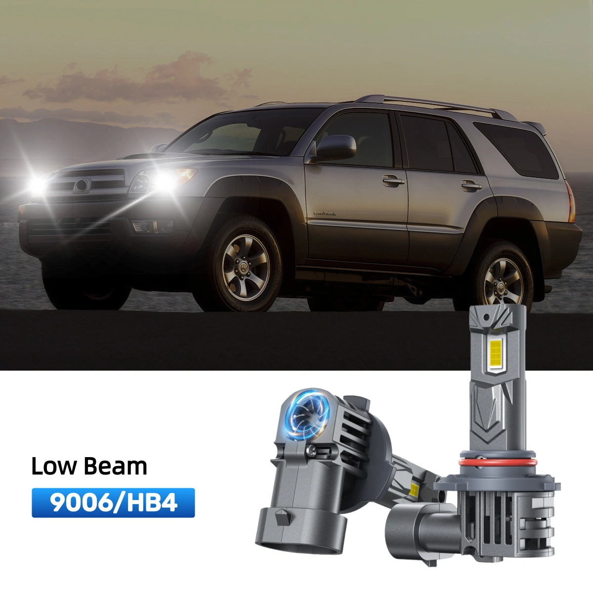 RIMTHIN 9006 LED Low Beam Bulbs Fit for 2003-2005 Toyota 4Runner