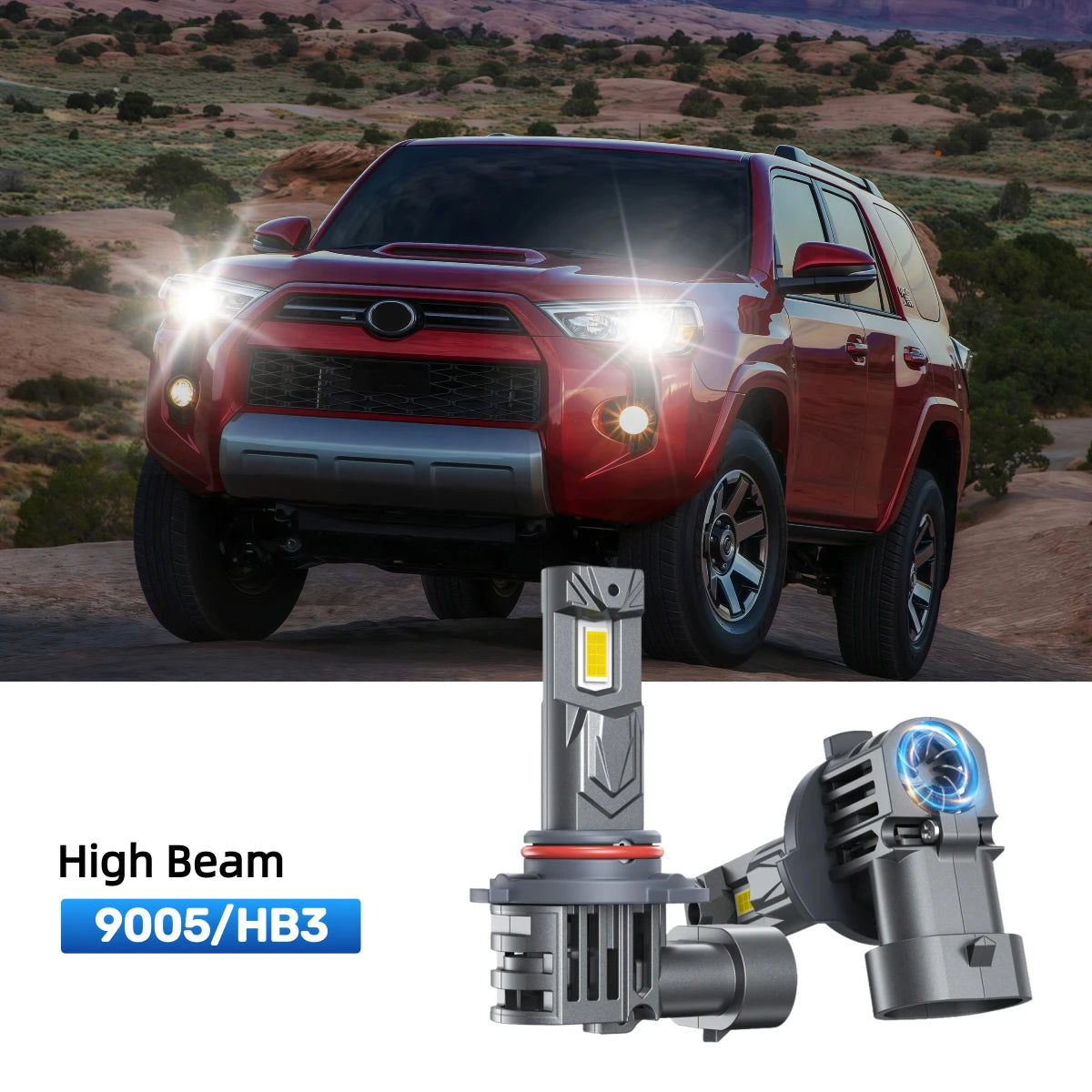 RIMTHIN 9005 LED High Beam Bulbs Fit for 2021-2022 Toyota 4Runner