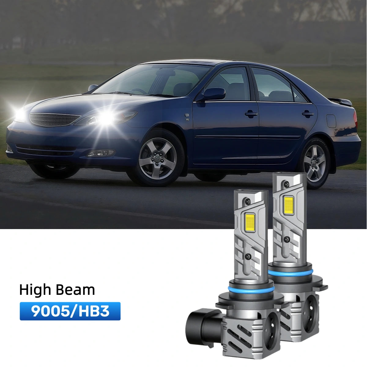 RIMTHIN 9005 LED High Beam Bulbs Fit for 2000-2001 Toyota Camry
