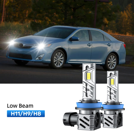 RIMTHIN H11 LED Low Beam Bulbs Fit for 2010-2011 Toyota Camry