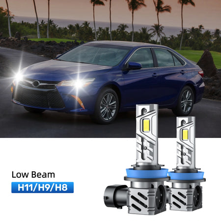 RIMTHIN H11 LED Low Beam Bulbs Fit for 2012-2014 Toyota Camry