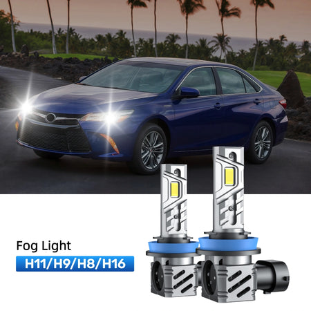 RIMTHIN H11 LED Fog Light Bulbs Fit for 2012-2014 Toyota Camry