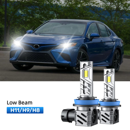 RIMTHIN H11 LED Low Beam Bulbs Fit for 2015-2018 Toyota Camry 