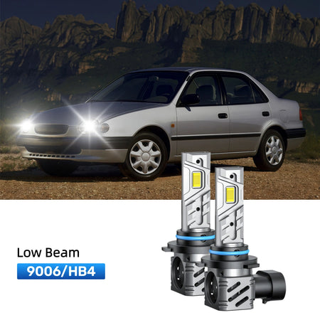 RIMTHIN 9006 LED Low Beam Bulbs Fit for 1993-1997 Toyota Corolla