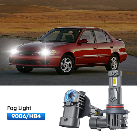 RIMTHIN 9006 LED Fog Light Bulbs Fit for 2000 Toyota Corolla