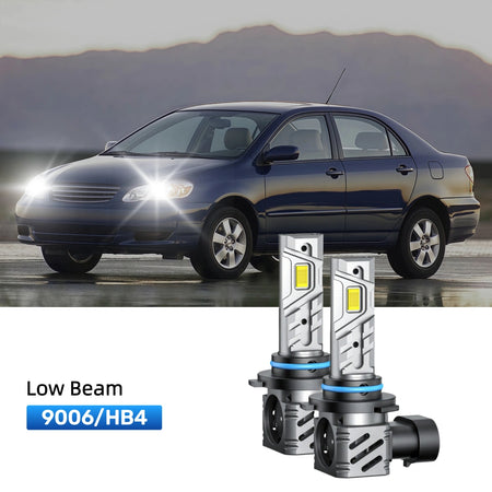 RIMTHIN 9006 LED Low Beam Bulbs Fit for 2001-2004 Toyota Corolla