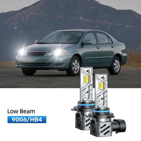 RIMTHIN 9006 LED Low Beam Bulbs Fit for 2005-2008 Toyota Corolla