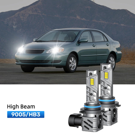 RIMTHIN 9005 LED High Beam Bulbs Fit for 2005-2008 Toyota Corolla