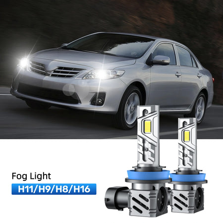 RIMTHIN H11 LED Fog Light Bulbs Fit for 2009-2013 Toyota Corolla