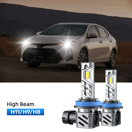 RIMTHIN H11 LED Low Beam Bulbs Fit for 2018 Toyota Corolla