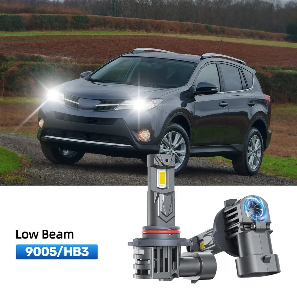 Fit for 2013-2014 Toyota Rav4 9005 LED Headlight Bulbs | Clearer and Safer