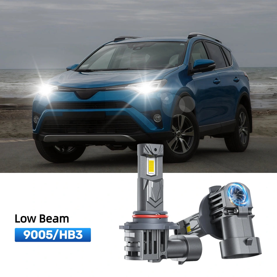 Fit for 2015 Toyota Rav4 9005 LED Headlight Bulbs | Clearer and Safer