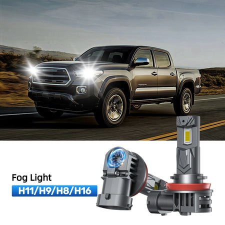 RIMTHIN H11 LED Fog Light Bulbs Fit for 2016-2017 Toyota Tacoma