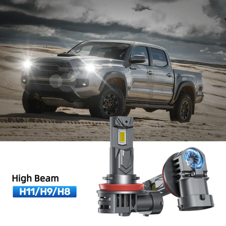 RIMTHIN H9 LED High Beam Bulbs Fit for 2019 Toyota Tacoma