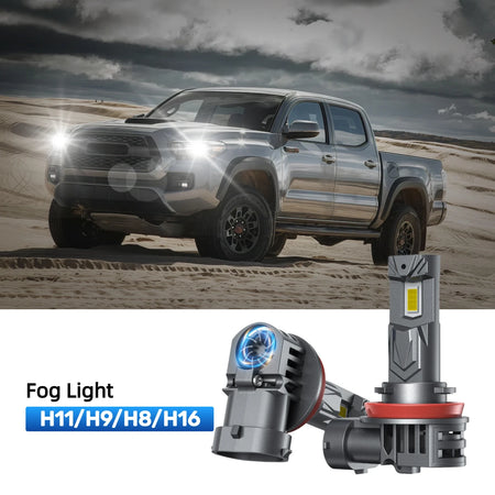RIMTHIN H11 LED Fog Light Bulbs Fit for 2019 Toyota Tacoma