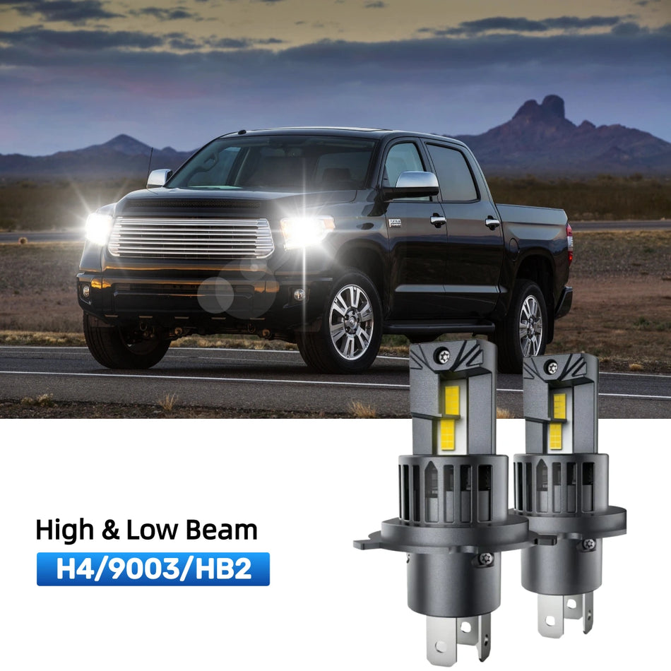 RIMTHIN H4 LED High & Low Beam Bulbs Fit for 2014-2017 Toyota Tundra
