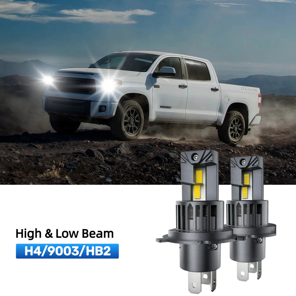 RIMTHIN H4 LED High & Low Beam Bulbs Fit for 2015-2017 Toyota Tundra TRD Pro