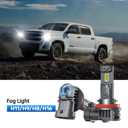 RIMTHIN H11 LED Fog Light Bulbs Fit for 2015-2017 Toyota Tundra TRD Pro