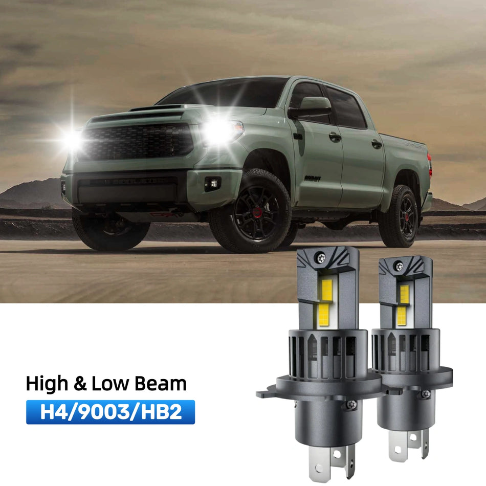 RIMTHIN H4 LED High & Low Beam Bulbs Fit for 2018-2020 Toyota Tundra