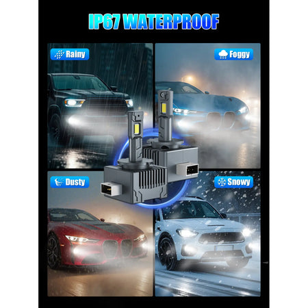 XD1 Series D1S LED Headlight Bulbs IP67 Waterproof